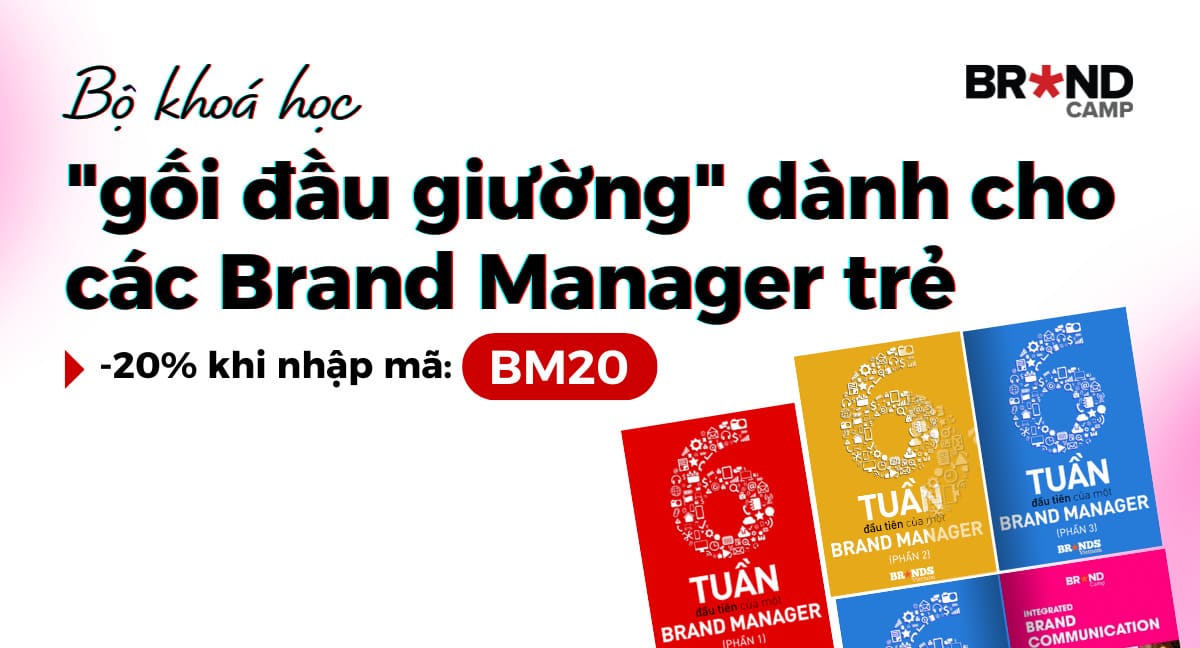 Bộ khóa học "gối đầu giường" dành cho các Brand Manager trẻ