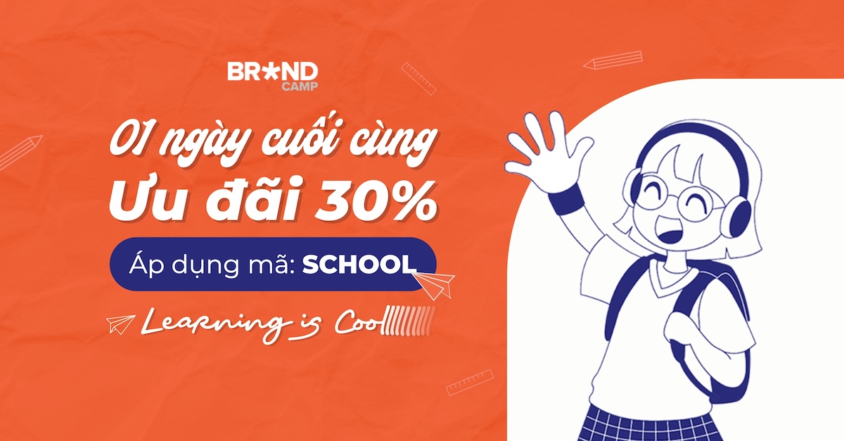 Ưu đãi 30% - Back to School