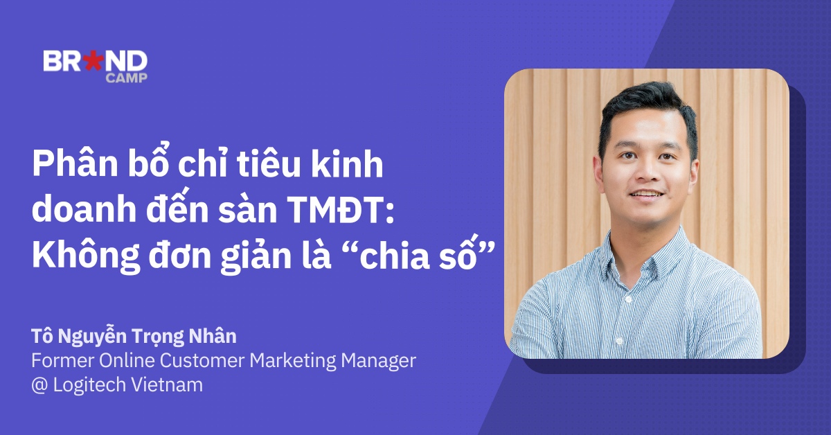 Phân bổ chỉ tiêu kinh doanh đến sàn TMĐT: Không đơn giản là “chia số”