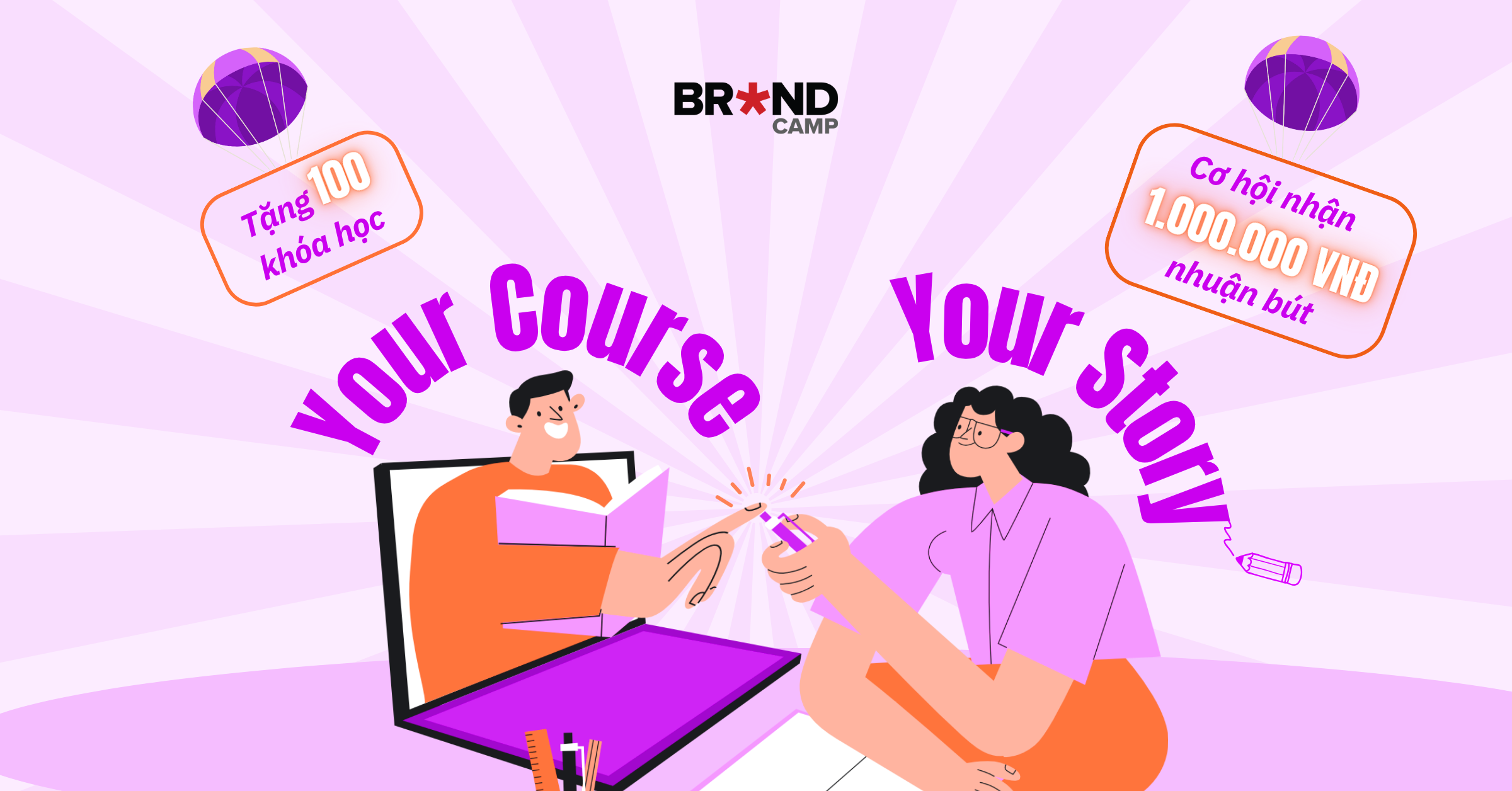 Your Course Your Story: Học hết mình - Share tâm tình - Nhận quà xinh