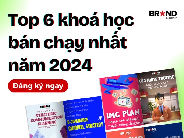 TOP 6 Khoá Học Bán Chạy Nhất Năm 2024