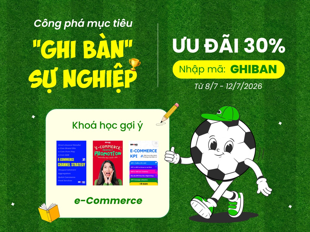 Công phá mục tiêu - "Ghi bàn" sự nghiệp: Nhận ngay Ưu đãi 30%