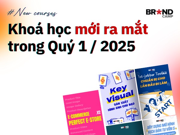 Tổng hợp Khoá học mới ra mắt trong Quý I/2025