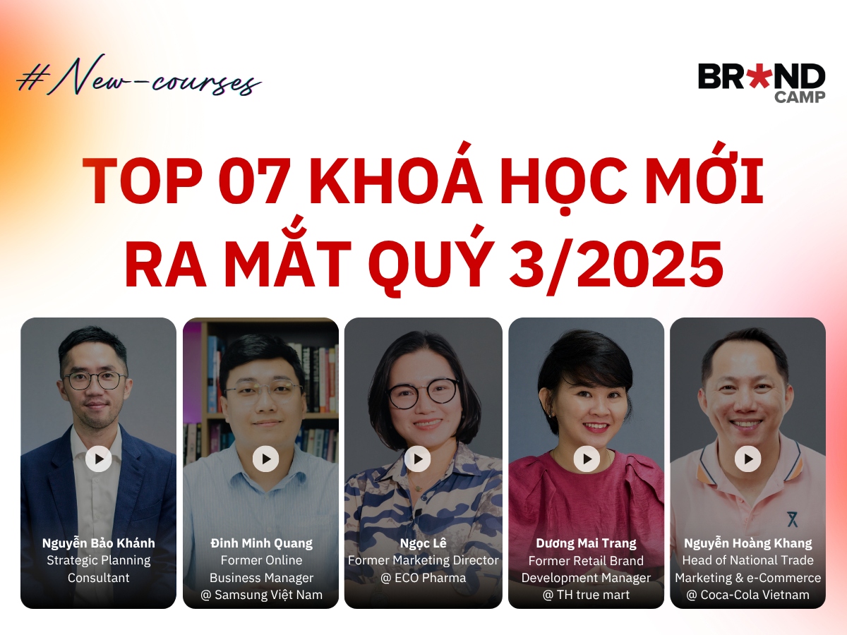 Tổng hợp 07 khoá học mới ra mắt trong Quý 3/2025