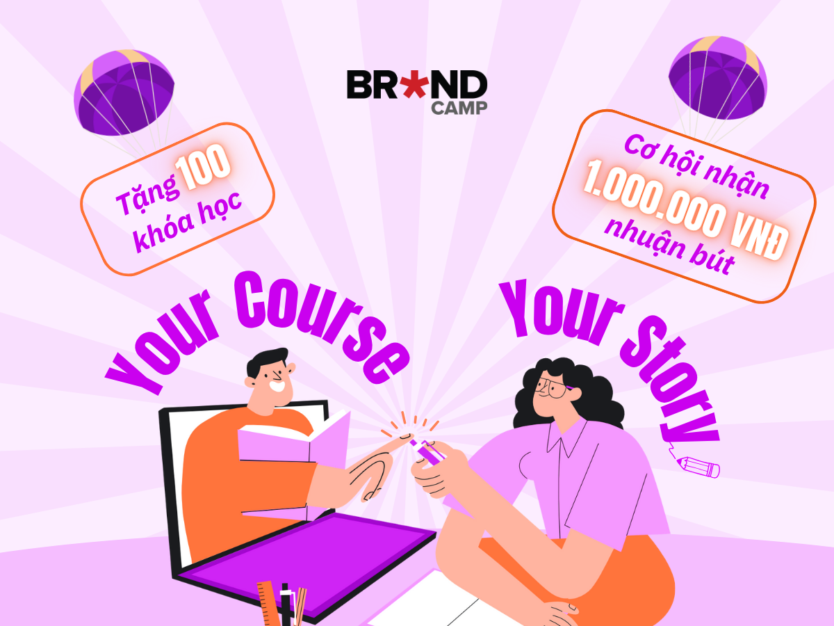 Your Course Your Story: Học hết mình - Share tâm tình - Nhận quà xinh