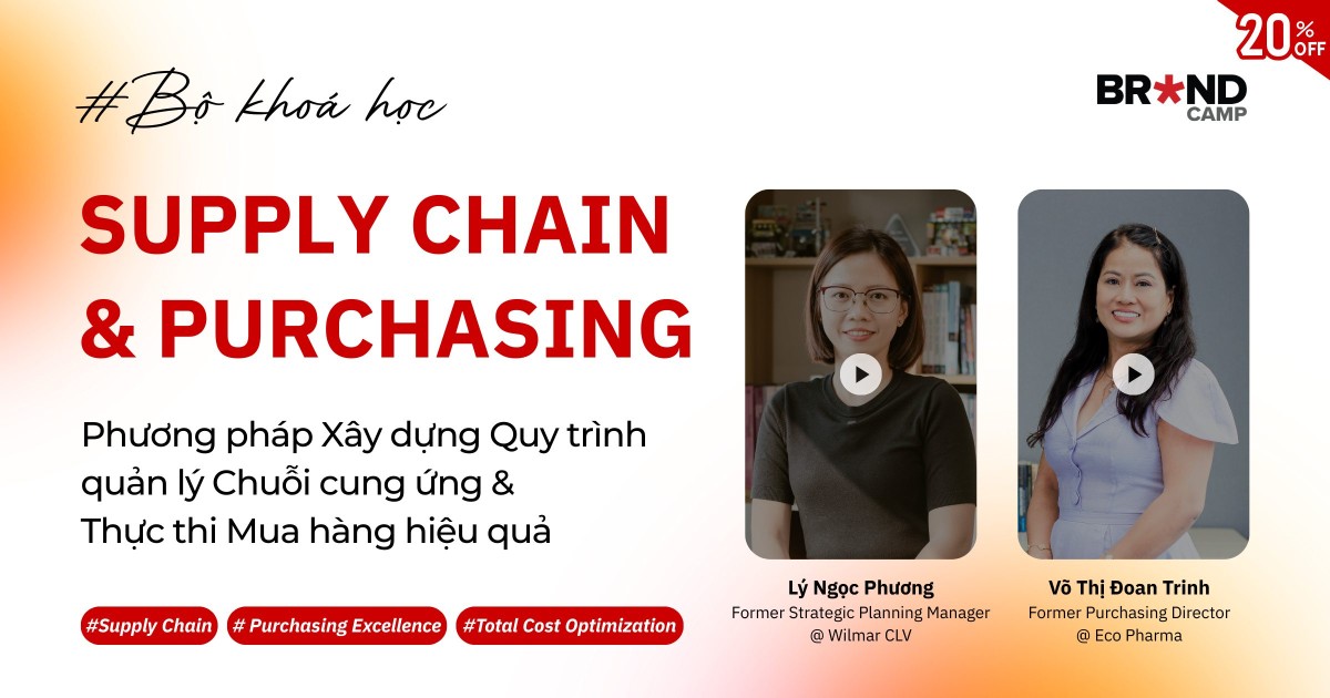 Bộ khoá học Quản lý Chuỗi cung ứng & Thực thi Mua hàng Xuất Sắc