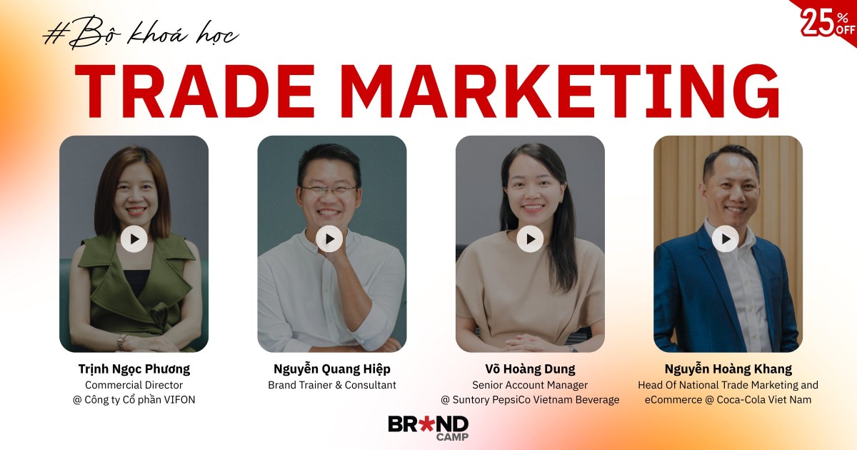 Bộ khóa học Trade Marketing - Từ nền tảng đến chiến lược