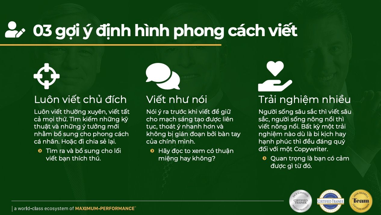7 điều giản đơn để viết tốt hơn mỗi ngày
