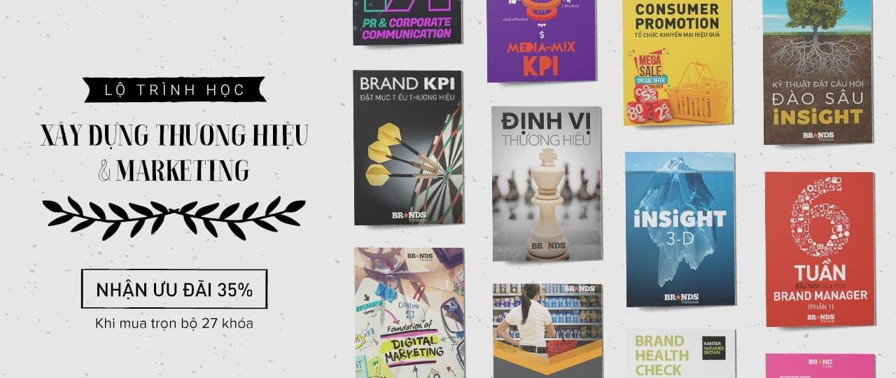 Bộ khóa học Brand Marketing
