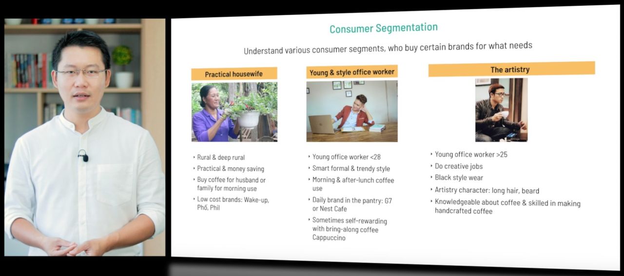 Ví dụ Consumer Segmentation trong thị trường cà phê
