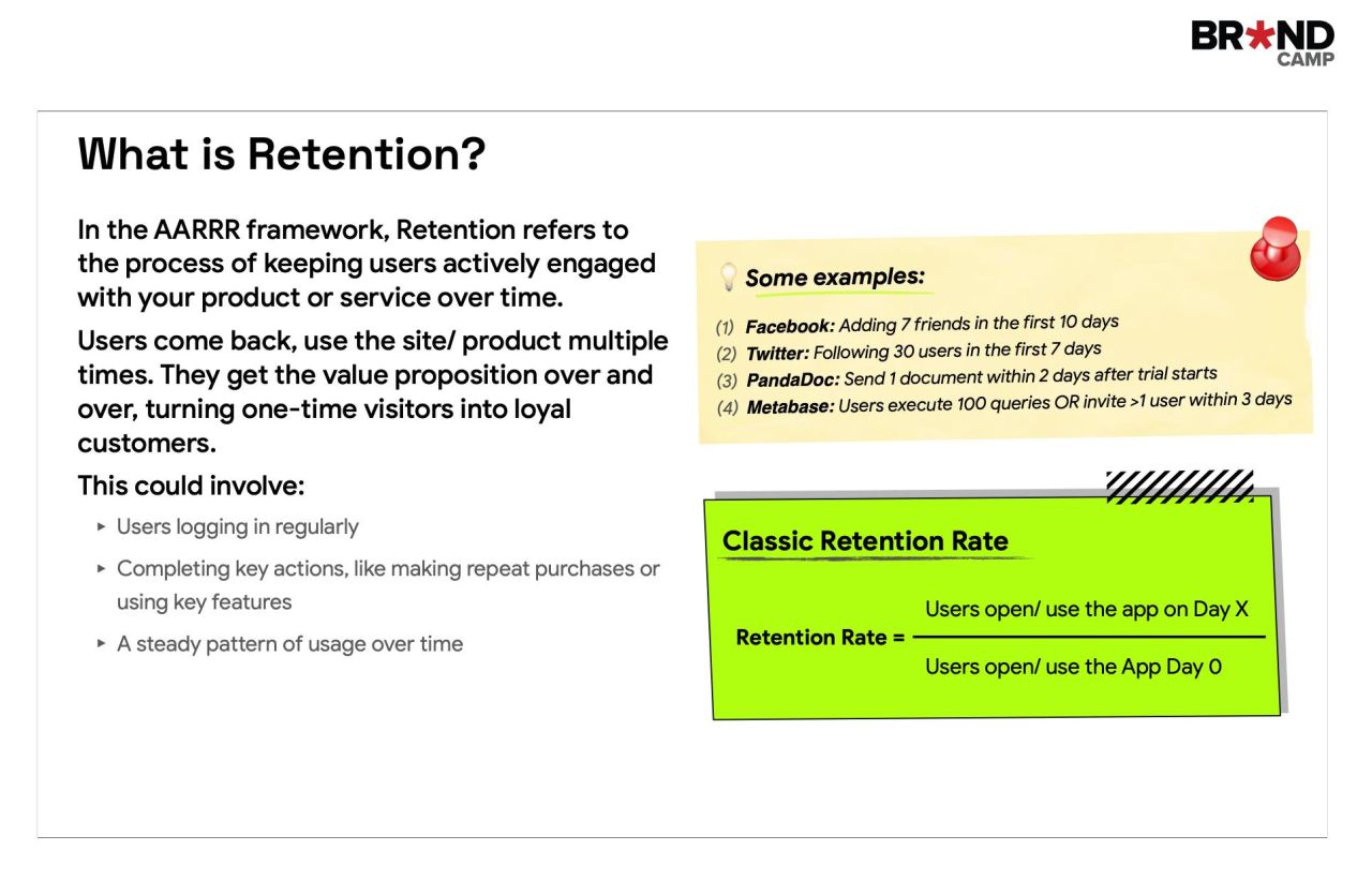 AARRR Framework - Giai đoạn Duy trì sử dụng (Retention)