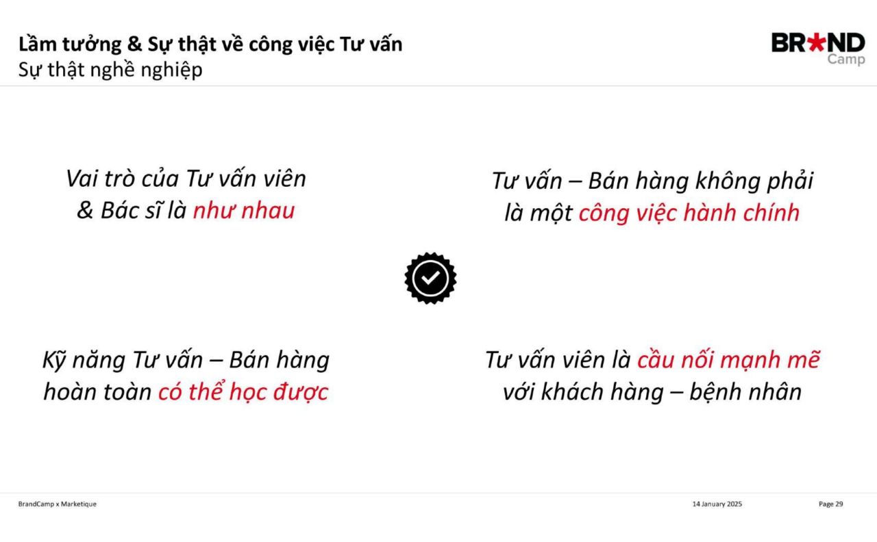 Sự thật về nghề Tư vấn viên