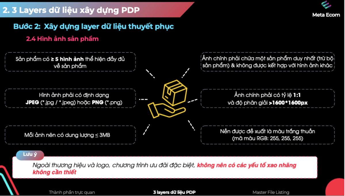Trong thương mại điện tử, hình ảnh chính là yếu tố đầu tiên thu hút ánh nhìn và tạo dựng niềm tin nơi khách hàng.