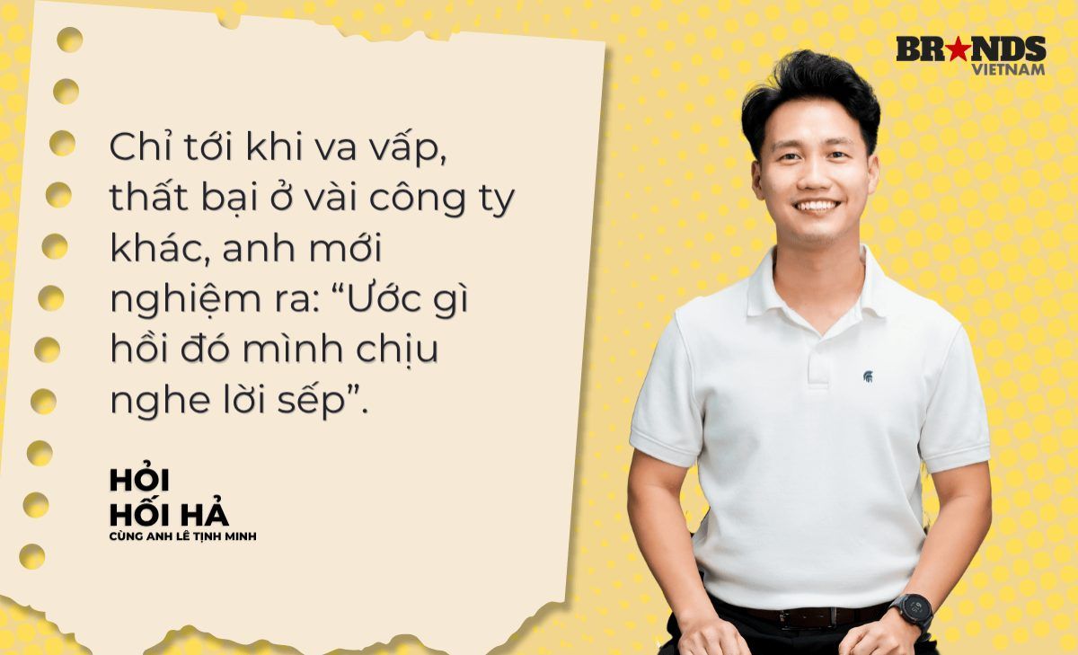 “Hỏi Hối Hả” cùng anh Lê Tịnh Minh – Giảng viên tại BRAND Camp.