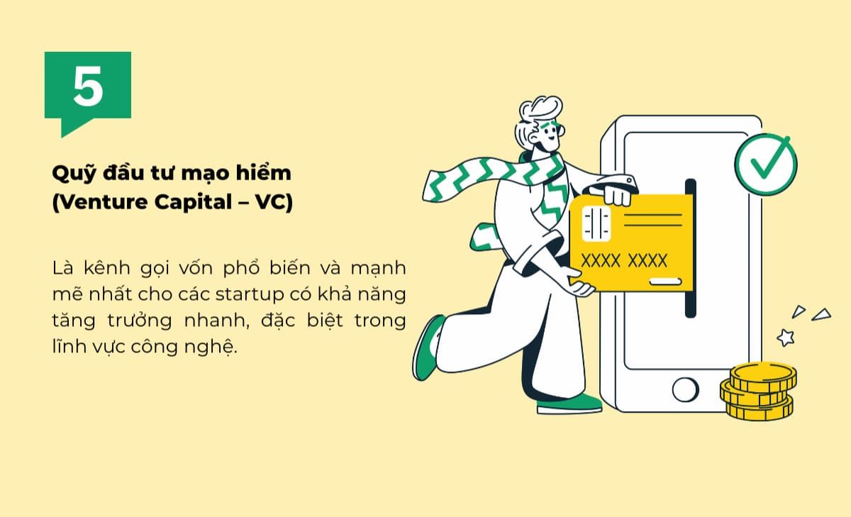 Quỹ đầu tư mạo hiểm (Venture Capital – VC).