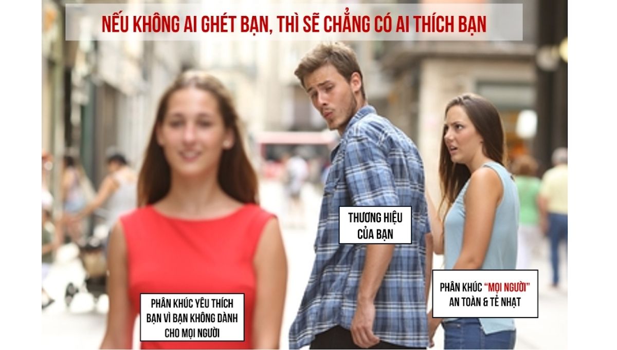 Mở rộng thị trường khả dụng bằng những cảm xúc trung lập, an toàn, và phù hợp với thương hiệu.