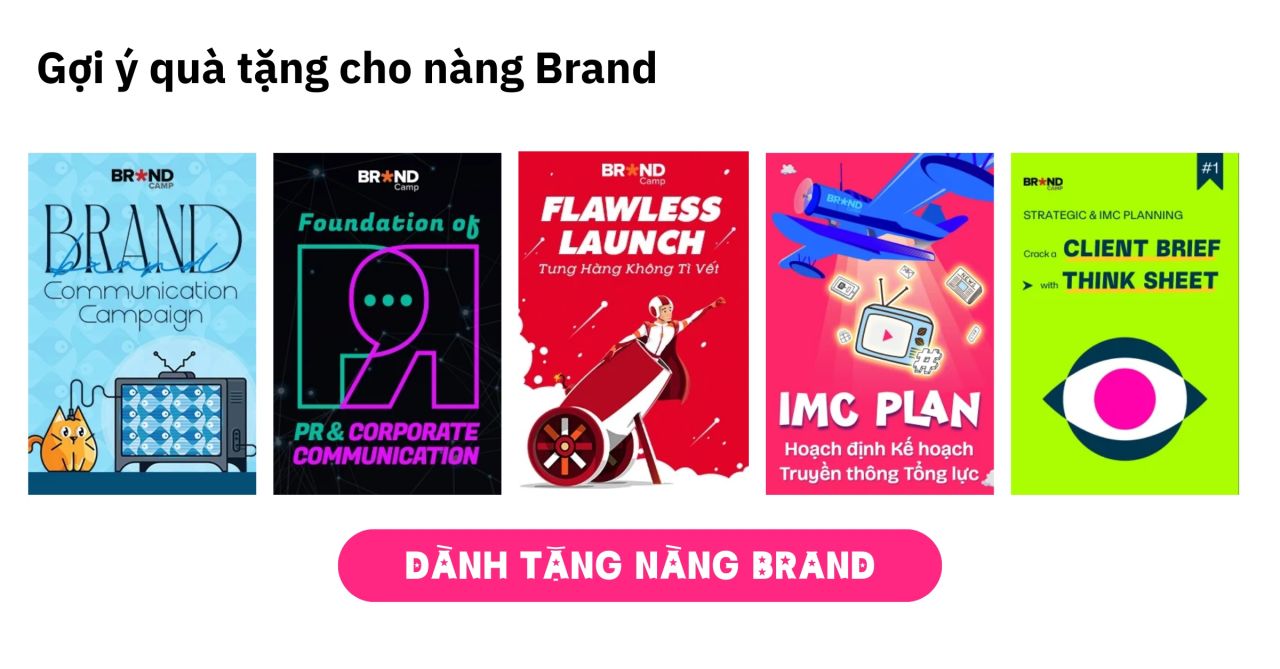 Gợi ý quà tặng cho nàng Brand
