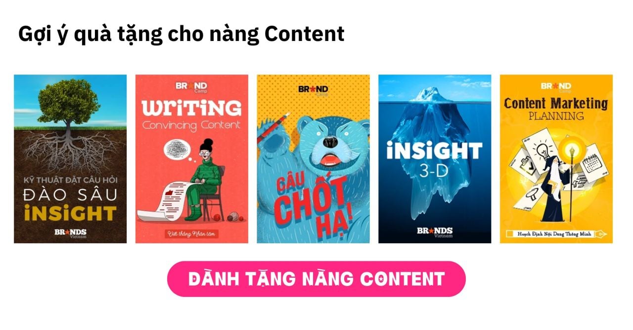 Gợi ý quà tặng cho nàng Content