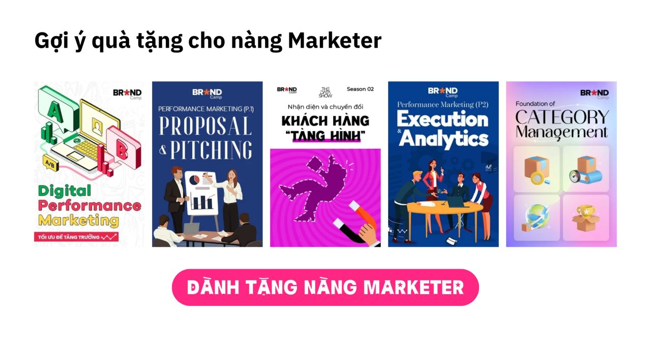 Gợi ý quà tặng cho nàng Marketer