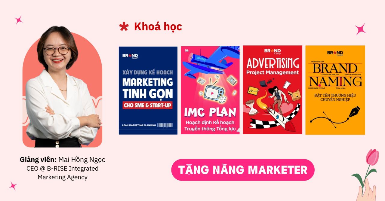 Học IMC Plan cùng giảng viên Mai Hồng Ngọc