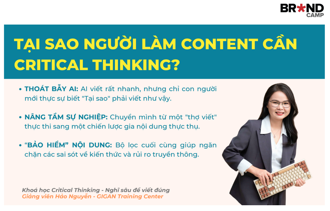 Tại sao người làm Content cần có Critical Thinking?