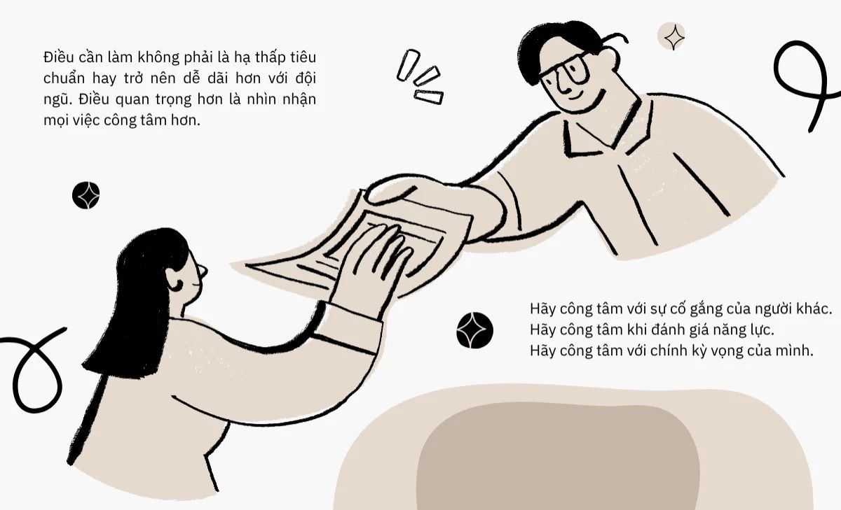 Điều quan trọng là nhìn nhận mọi việc một cách công tâm hơn.