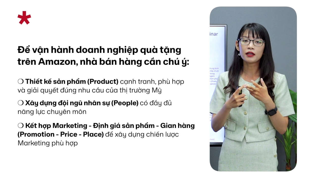 Khai thác tiềm năng ngành hàng Quà tặng trên Amazon