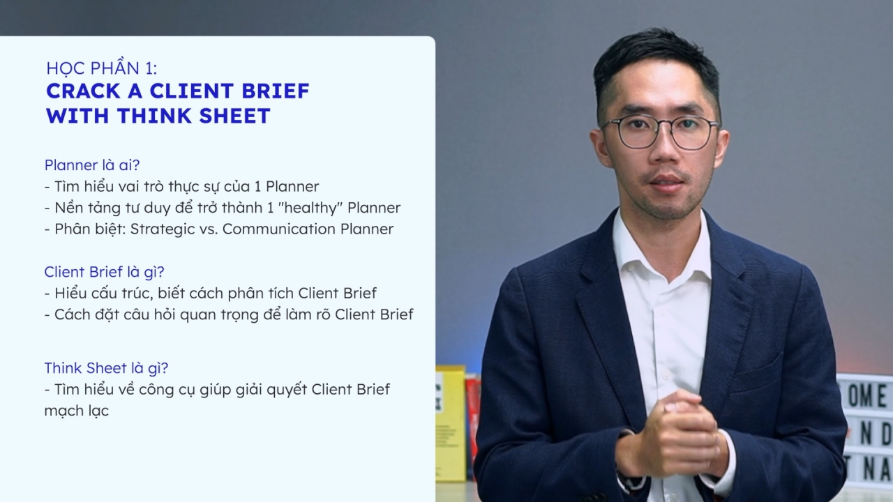 Strategic & IMC Planning (P1): Crack a Client Brief with Think Sheet